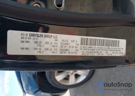 2012 Jeep Compass Sport from USA, damaged, VIN 1C4NJCBA8CD567483